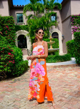 Load image into Gallery viewer, Betsy Dress in Sunset Blooms