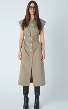 Load image into Gallery viewer, Kove Cotton Dress in Taupe