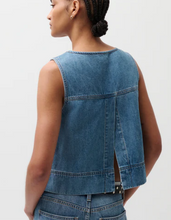 Load image into Gallery viewer, Rue Swing Chambray Shirt in Sail Away