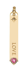 Load image into Gallery viewer, JW High Bar Love Pendant Necklace