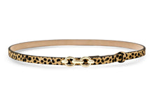 Load image into Gallery viewer, LG Formosa Belt in Cheetah Calf Hair
