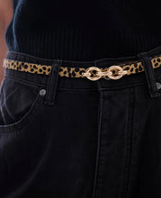 Load image into Gallery viewer, LG Formosa Belt in Cheetah Calf Hair
