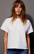 Load image into Gallery viewer, Jessa Boxy Crop Tee - White
