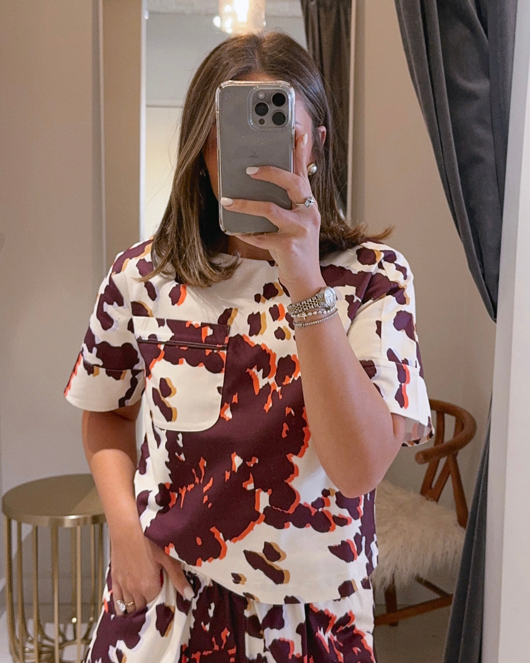 Cr Doris Tee in Palomino