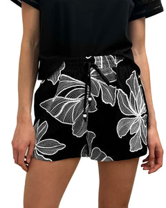 Kendra Embroirdered Short in Black