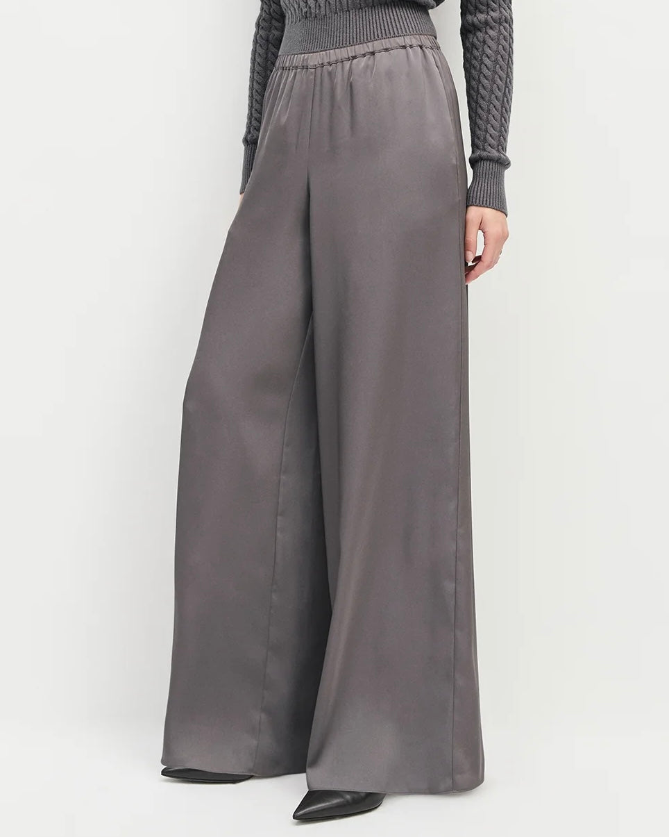 FD45fb2sgp8605 Effortless Wide Leg Pant in Grey Shadow