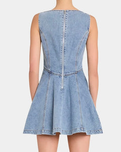 AU Scorpio Denim Dress in Destiny Wash