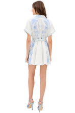 Load image into Gallery viewer, Finley SS Dress in Iris Watercolor
