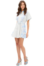 Load image into Gallery viewer, Finley SS Dress in Iris Watercolor
