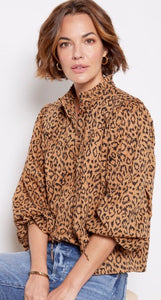 Emmaline L/S Blouse - Leopard