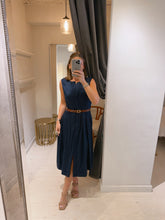 Load image into Gallery viewer, Hadley Dress- Navy
