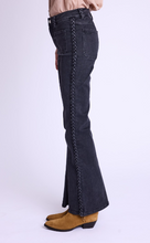 Load image into Gallery viewer, Braided Flare Jeans
