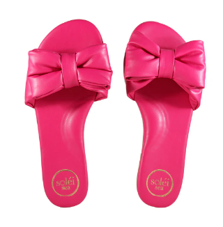 RAFIE SANDAL- HOT PINK