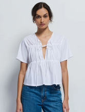 Load image into Gallery viewer, Robin Blouse in White
