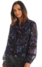 Load image into Gallery viewer, Erica Blouse in Black Floral
