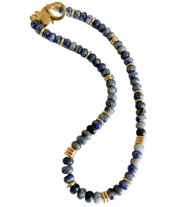 JW Gumdrop Beaded Necklace in Kyanite