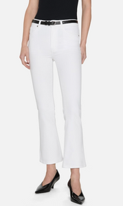 Reboot Hi Rise Crop in White