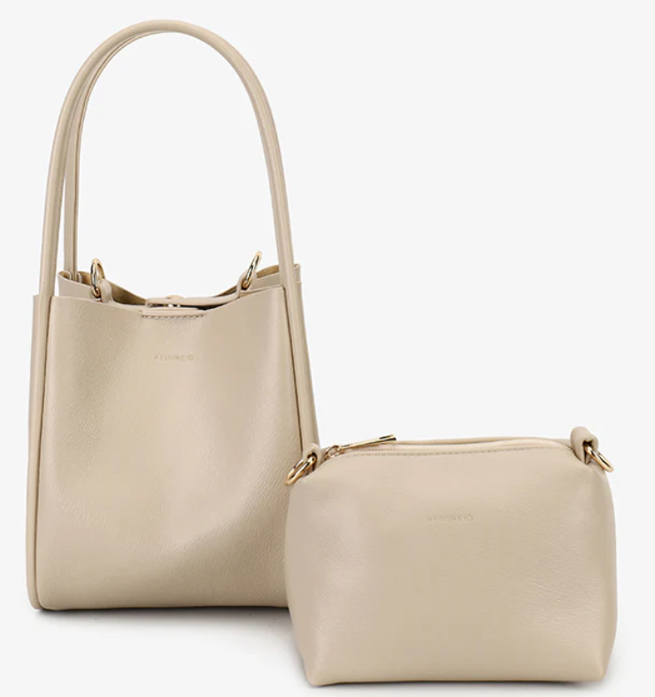 Hollace Mini Tote in Cream