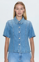 Load image into Gallery viewer, Cyndi Denim Shirt in Palo Alto
