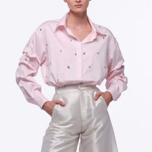 Nora Shirt in Powder Pink