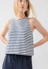 Load image into Gallery viewer, Mixed Media Tank in Strip

