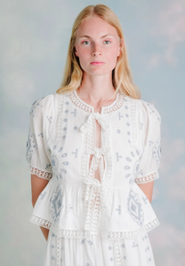 Roseanna Embroidered Top