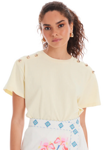 Brooklyn Tee in Butter