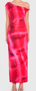 Jennan Tie Dye Dress in Abyss