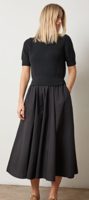 Mixed Medi Midi Dress