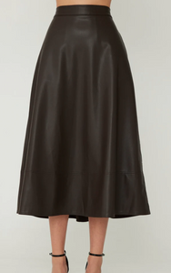 Aline Vegan Skirt in Mocha