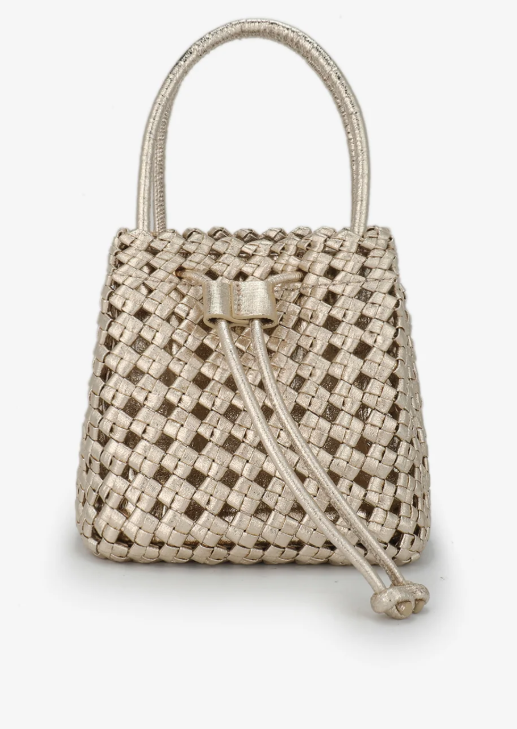 PEBWS Perrie Woven Bucket Bag