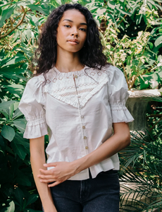 LTL Sophie Top in Bright White