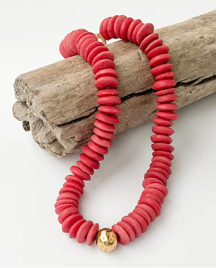 Stone Beaded Necklace