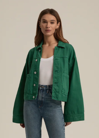 Fd45ftreem7023 Oliver Jacket in Emerald