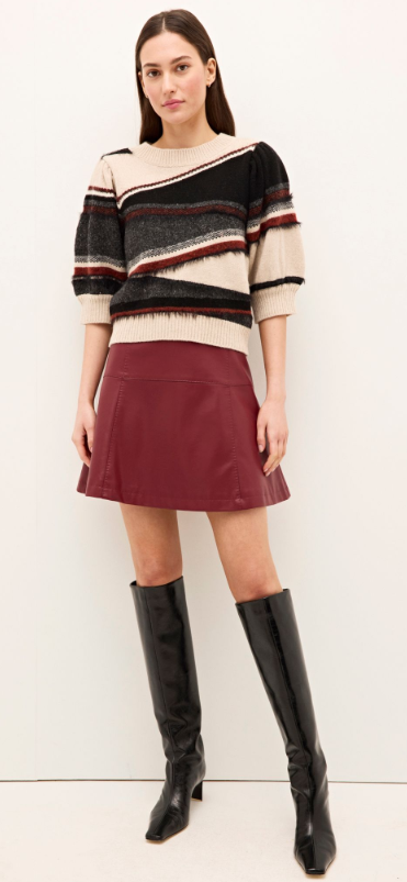 Gail Sweater Top in Tectonic