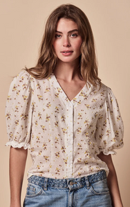 The Callie Ditsy Floral Top