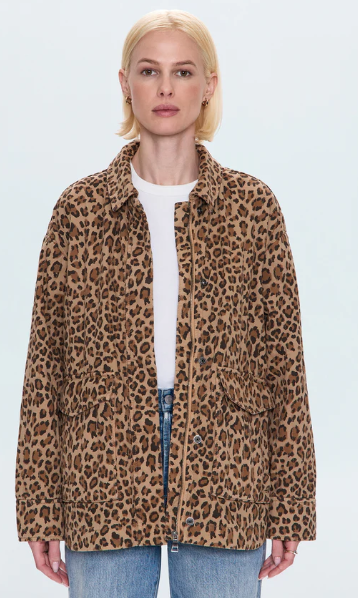 Cecile Printed Jacket in Feline