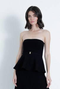 Kg30422 Krystina Strapless Top in Black