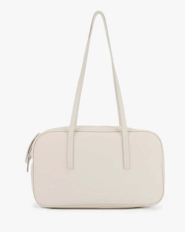 Alani East West Shoulder Bag in Satchel Cream