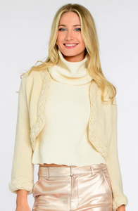 Honey Cardigan in Ivory