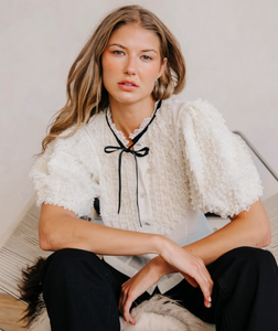 Oceane Top in Ivory