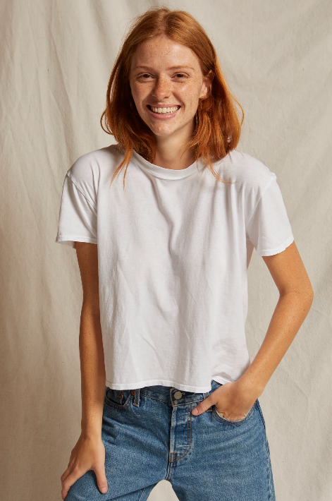PWT Harley SS Boxy Tee in White