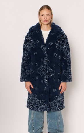 B21 Bandana Coat in Navy