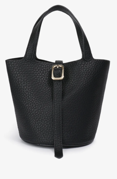 Joya Bucket Bag in Black