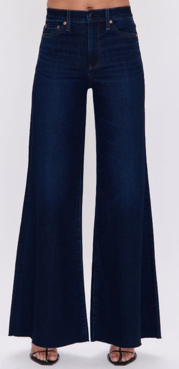 Izzy Hi Rise Wide Leg Jean in Tristesse