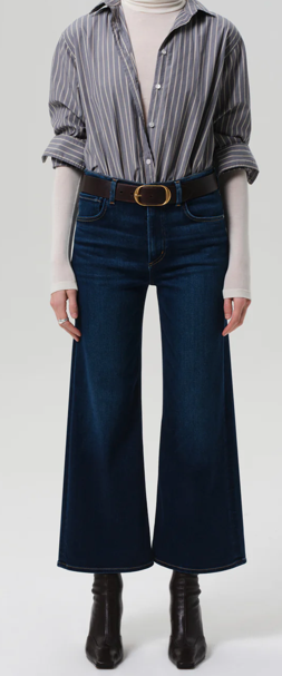 CoH Lyra Wide Leg Cropped Jean in Dakota