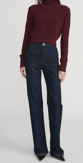 Fr Straight Trouser in Rinse