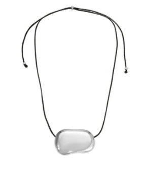 HM Julia Necklace in Silver/Black
