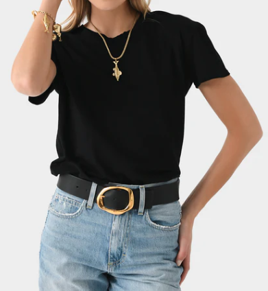 PWT Harley Boxy SS Tee in Black