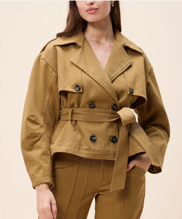 Hugo Jacket in Dull Gold